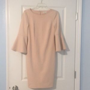 Calvin Klein Rose pink fitted dress